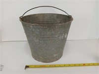 Vintage Galvanized Bucket