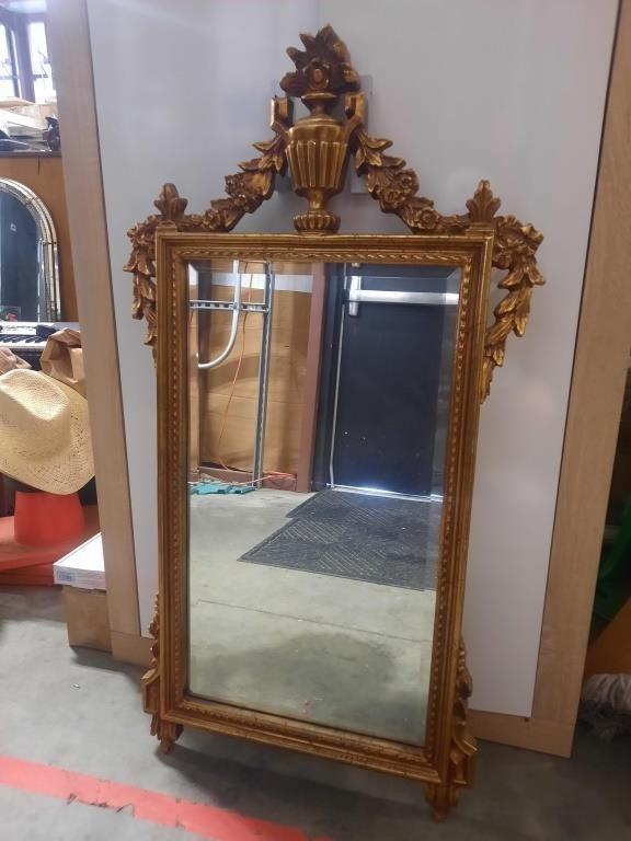 Antique Mirror - 44"h x 24"w