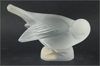Lalique "Coquet" Bird Paperweight