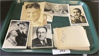 1950s-60s Famous Star Autographs, Photos.