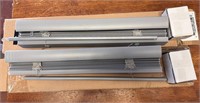 16X36 1INCH MINI BLINDS- GRAY QTY 2