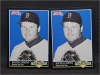 2- 1991 Score #850 Roger Clemens The Franchise