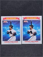 2- 1991 Score #770 Cecil Fielder Highlight