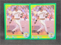 2- 1990 Score #4 Barry Bonds Baseball Cards