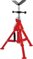 VEVOR V Head Pipe Stand 1/8"-12" Capacity,Adjustab