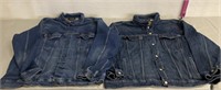 2 Levi’s Denim Jackets Size 5XL