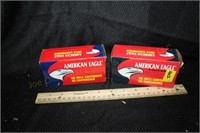 2 Full Boxes of 30 Carbine American Eagle 110 gr