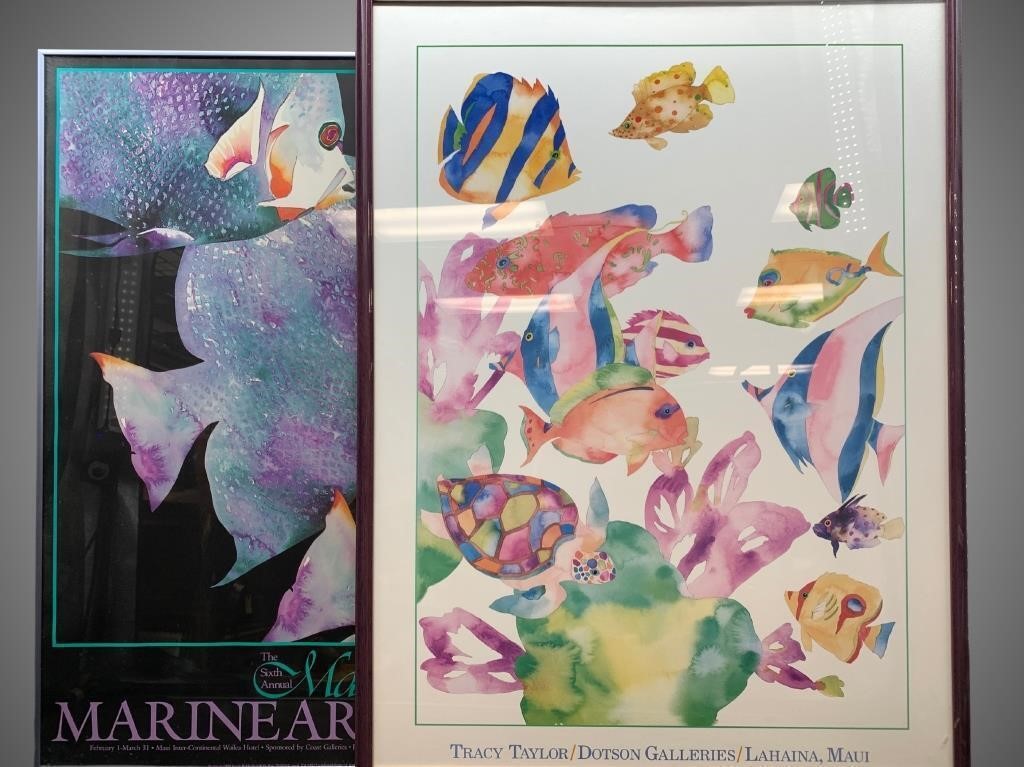 2 Hawaiian museum posters  NO SHIPPING