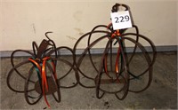 Metal Pumpkin Decor Pieces