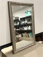 2ft x 3ft Rustic Wooden Frame Mirror