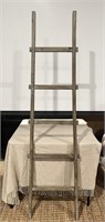 6ft Wooden Decorative Accent Hanging Ladder