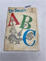 Vintage 1963 Dr. Seuss Hardcover ABC Book