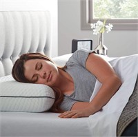 Memory Foam Pillow - Washable Cover - Queen Size