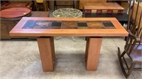 Sofa table 52“ x 18“ x 28 1/2“