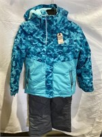 XMTN Girls 2 Piece Snow Suit Size 8