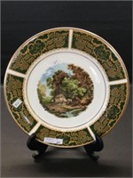 Elbro China Signed Decor Plate L.C. Van Hunnik