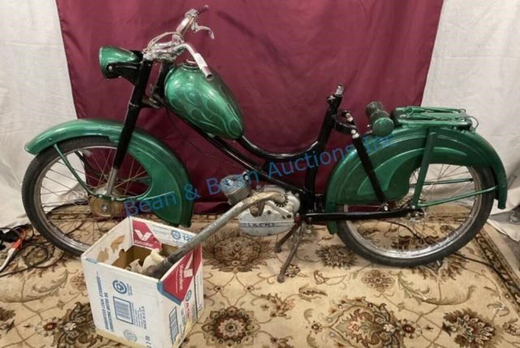 Partially restored 1956 Miele 50 S moped