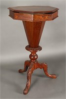 Victorian Walnut Work Table,