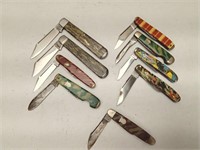 (9Pcs.) ASSORTED KENT KNIFE CO. KNIVES