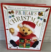 P.B. BEAR'S CHRISTMAS HARDCOVER BOOK - LIKE NEW