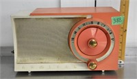 Vintage Admiral tube radio - info