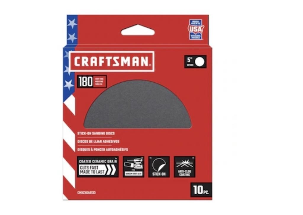 CRAFTSMAN 5 In Ceramic Alumina Disc Sandpaper