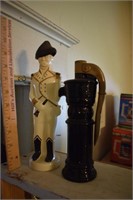 Admiral and Water Jug Decanters