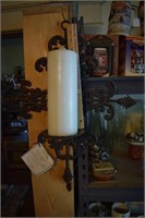 Candle Holder with Wall Cross