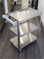 ss 3 tier rolling cart 16 x 24" inside