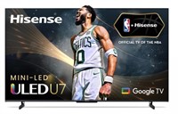 Hisense 65" Mini-LED 4K Smart TV - NEW