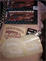 Dale Earnhardt stickers and misc