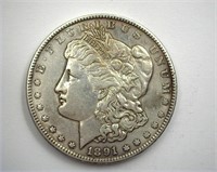1891-S Morgan About UNC