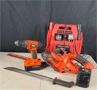 Power Pack, Cordless Hedge Trimmers & More