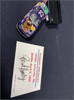 SIGNED NASCAR ROBERT PRESSLEY #29 Scooby Doo