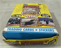 (J) 1991 Topps Desert Storm Wax Box 36 packs