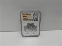 2021 MS-70 100th anniversary Morgan silver dollar