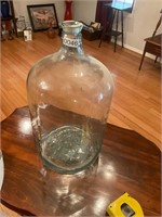 5 gallon glass jug- top chipped