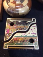 Asian village trinket box
