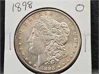 1898 O Morgan Silver Dollar Coin