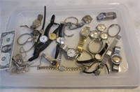 20+ WristWatches Assorted non running AS IS