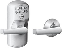 New SCHLAGE Plymouth Keypad Entry with Auto-Lock