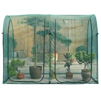 Poray Large Tunnel 8.2'x4' Plant Netting Cover, 6F