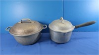 4 Pc Vintage Silverseal Saucepot w/Lid, Dutch Oven