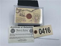 186 YEAR OLD SHIPWRECK COIN. GENUINE COIN FROM THE
