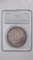 1885 Morgan Silver $1 PCGS MS64