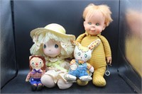 Vintage Stuffed Toy Lot of Four