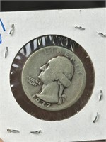 1937 P George Washington Silver Quarter