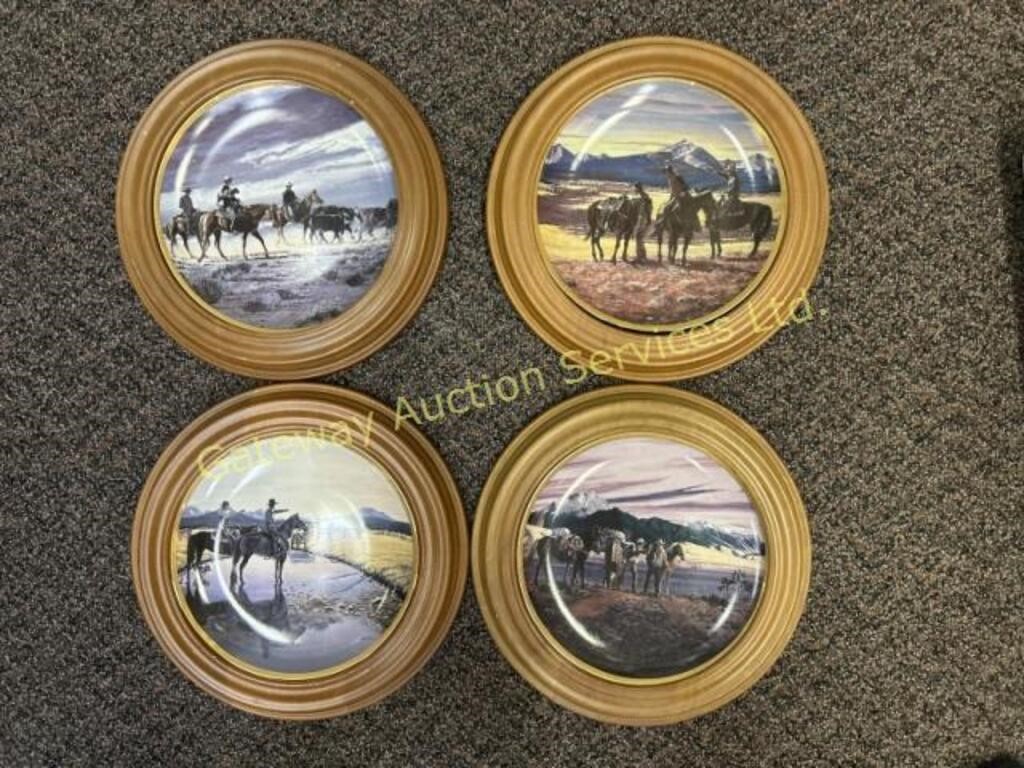 Set of 4 seasons of the Open Range Collector