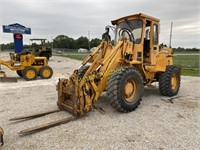 Wheel Loader with attachments + Row 1