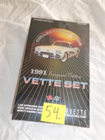 New -1991 Collectors Cards, VETTE SET